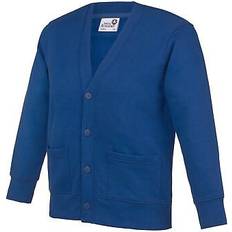 Boy Cardigans Academy Button Up School Cardigan Pack of Royal 11-12 Years