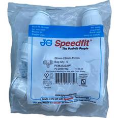 Check Valves JG Speedfit Speedfit PEM3022AW Reducing Tee 22 x 22 x 15mm
