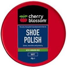 Shoe Care Cherry Blossom Cherry Blossom Shoe Polish Paste Navy