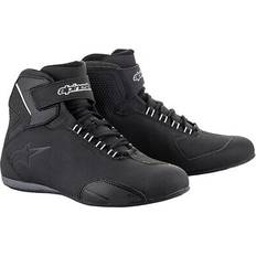 Motorradausrüstung Alpinestars sektor waterproof gr. motorradschuhe wasserdicht stiefel Schwarz