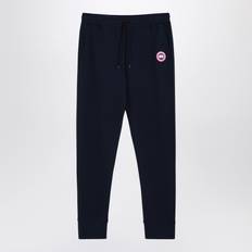 Canada Goose Men Pants Canada Goose Blue Cotton Jogging Trousers