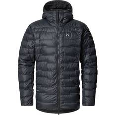 Haglöfs Men Jackets Haglöfs ROC Flash Down Hood Men True Black