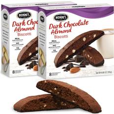 Cookies Nonni's Dark Chocolate Almond Biscotti Italian Cookies - 6.88 oz