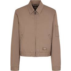 Dickies Women Outerwear Dickies Women's Lined Eisenhower Cropped Jacket Mushroom