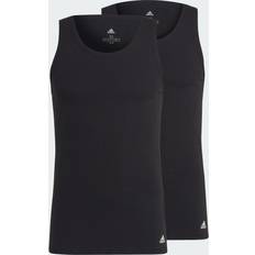Multicoloured Tank Tops adidas Active Flex Cotton Tank Top Underwear Black