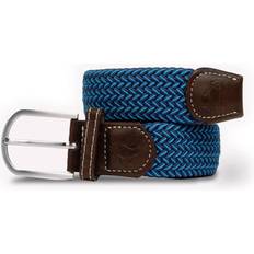 Blue - Unisex Belts Woven Belt Royal Blue Fine Weave