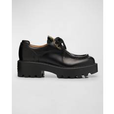 Laced Up Shoes - Black
