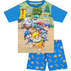 Paw Patrol Pajamas Summer Pajamas For Boys Rubble And Crew Boys Short Pajama Set Blue 3T