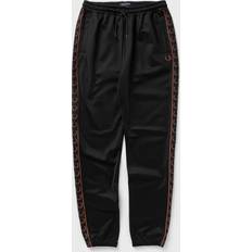 Fred Perry Man Trousers Fred Perry Contrast Tape Track Joggers - Black