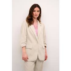 Dame - Hvid Blazere Cream Crcory Blazer Jakker 10611806 Ancient Scroll