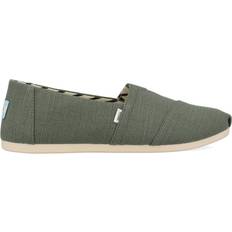 Nainen - Vihreä Loaferit Toms Classic Heritage Recycled Canv - Bonsai Green