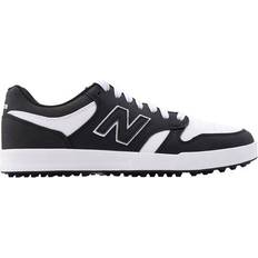 New Balance 42 Zapatos de golf New Balance 480 SL Golf Shoes Black/White MG480BKW Fit