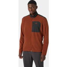 Helly Hansen Men's Daybreaker Block Microfleece Jacket Red Iron Oxide Red