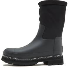 Hunter Refined Stitch Insulated Wellington Boots - Black