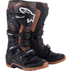 Alpinestars Crosstövlar Tech svart brun mikrofiber