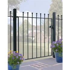 Burbage Iron Craft Mana Ball Top Metal Garden Gate 914 mm x 915 mm High Mazp05/3