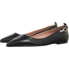 Love Moschino Chaussures basses Love Moschino Loafers & Ballet Pumps Pearls Ballerina black Loafers & Ballet Pumps for ladies