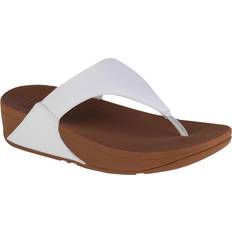 Fitflop Sko Fitflop Women's Lulu Thong Wedge Sandals White