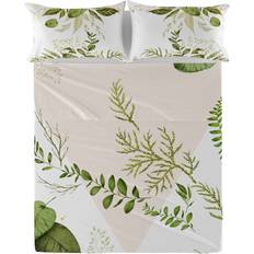 Mehrfarbig Bettlaken HappyFriday Top Herbal 240 x 270 cm Bed Sheet Multicolour