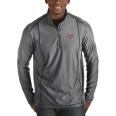 Antigua Men's Charcoal Texas A&M Aggies Tempo 1/2-Zip Desert Dry Pullover Jacket