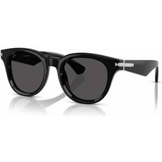 Burberry Rektangulära - Unisex Solglasögon Burberry BE4439 Men's Sunglasses - Black