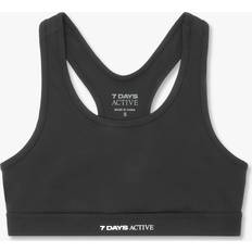 7 Days Active Signature Bra Sports-BH, Black