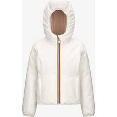 White Outerwear K-Way Jacket Kids color White