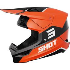 Motocross Helmets Motorcycle Helmets Shot Furious Bolt Off-road Helmet Orange