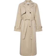 Y.A.S Women Outerwear Y.A.S Vila Longline Trench Coat - Beige/Neutral