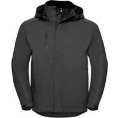 Silver - Winter Jackets Russell Mens HydraPlus Padded Jacket