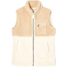 Clothing Joules Womens Mallory Fleece Gilet Cream