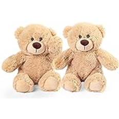 Teddy Bear Stuffed Animal 2 Pack 25cm