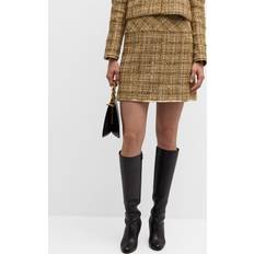 Gold - Short Skirts St. John Metallic Multi Tweed Skirt Gold Canyon Multi