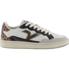 Victoria 8806104 sneaker leather white-black-spotted