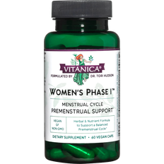 Iodine Supplements Vitanica Women's Phase Premenstrual Support 60 pcs