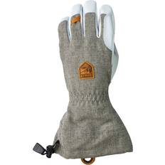 Hestra Army Leather Patrol Gauntlet Glove Light Grey