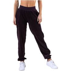 Nike NSW Velour Pant Purple, Female, Kläder, Byxor, Svart