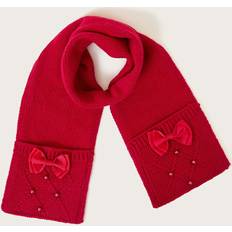 Red Scarfs Children's Clothing Monsoon Girls Recycled Scarf Red, Red