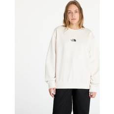 Natur - Sweatshirts Tröjor The North Face Essential Naturvit sweatshirt oversize med logga-Vit/a