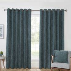 Divante Alden Thermal Curtains - Emerald / 168 cm / 168 cm - Green