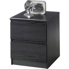 Ebuy24 Nada Black Sängbord 50x40cm