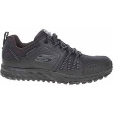 Skechers Mens Escape Plan Trail Running Shoes Black/Black