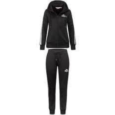 Élasthanne/Lycra/Spandex Vestes Lonsdale Veste de survêtement capuche femme - Noir