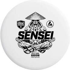 Discmania Active Base Sensei Disc Golf Putter Stable Disc Flight, Frisbee Golf Disc (Colors May Vary) 165-170g