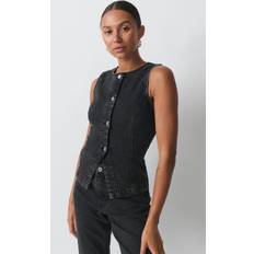 Denim/Jeanstyg Västar Gina Tricot Tailored Denim Vest