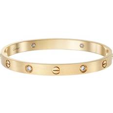 Brushed Yellow Gold Love Bracelet gold 15