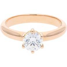 14k - Roségold Ringe JuwelmaLux Ring 585/000 (14 Karat) Rotgold mit synth. Zirkonia JL30-07-2463