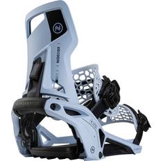 Nidecker Supermatic Snowboard Bindings Silber