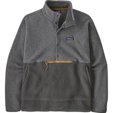 Patagonia Retro Pile 1/2 Snap P/O - Grigio