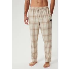 Björn Borg Pyjamas Björn Borg Core Flannel Pyjama Pants Beige